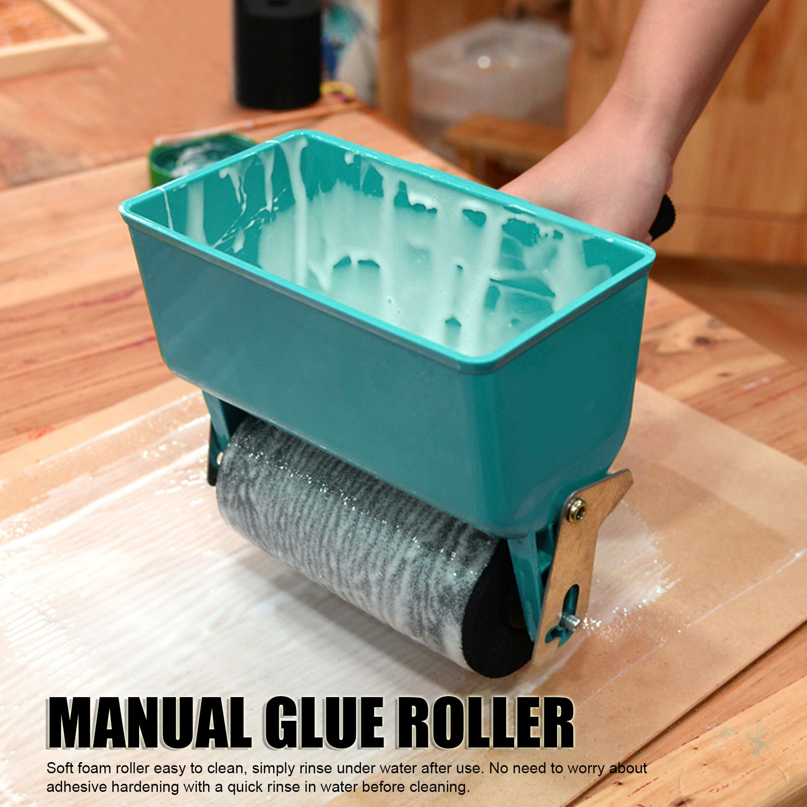 Woodworking Glue Roller - أداة توزيع الغراء اليدوية بسعة 460
