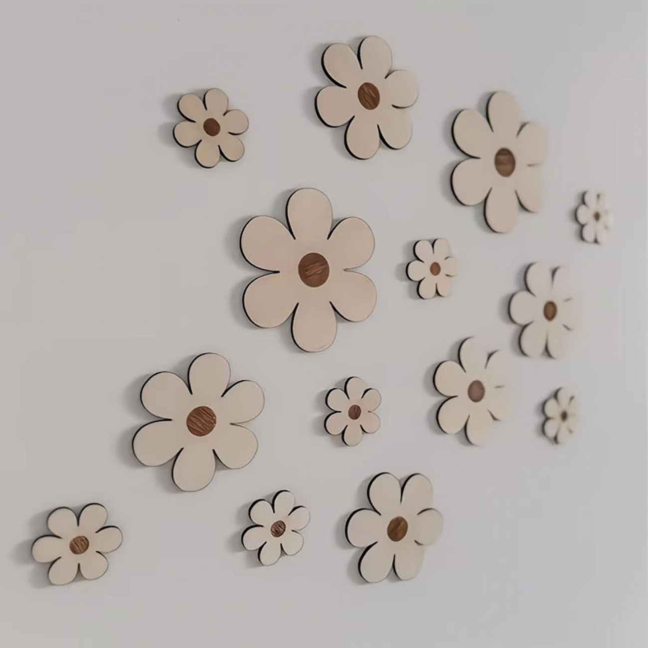 Xfasten Woodworking Double Sided Tape - 14 قطعة من زينة الحائط الخشبية