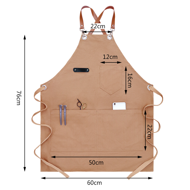 Woodworking Overalls - مريلة قماشية سميكة متينة مقاومة للماء