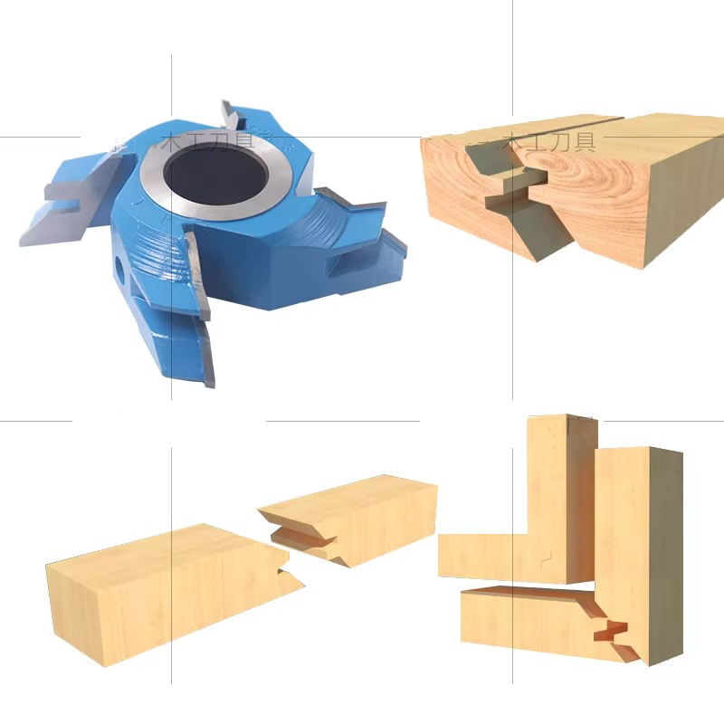 Woodworking Jointer - قاطع خشب بزاوية 45 درجة من