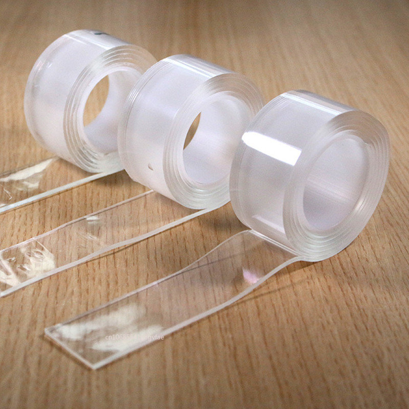 Xfasten Woodworking Double Sided Tape - مقاوم للماء شفاف مزدوج الوجهين نانو