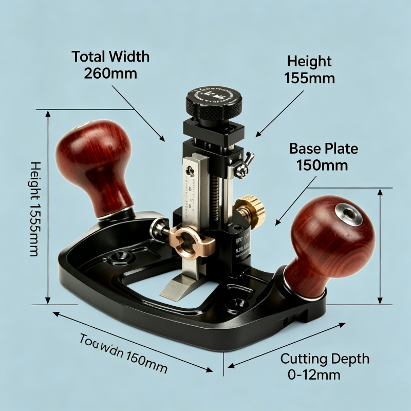 مسحاج يدوي للنجارة لعمل الأخاد - مراجعة Router Plane Hand وسعره