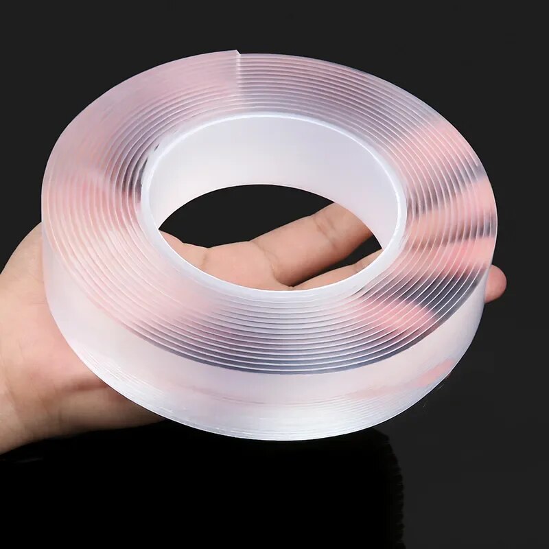 شريط نانو شفاف قابل لإعادة الا - مراجعة Xfasten Woodworking Double Sided Tape وسعره