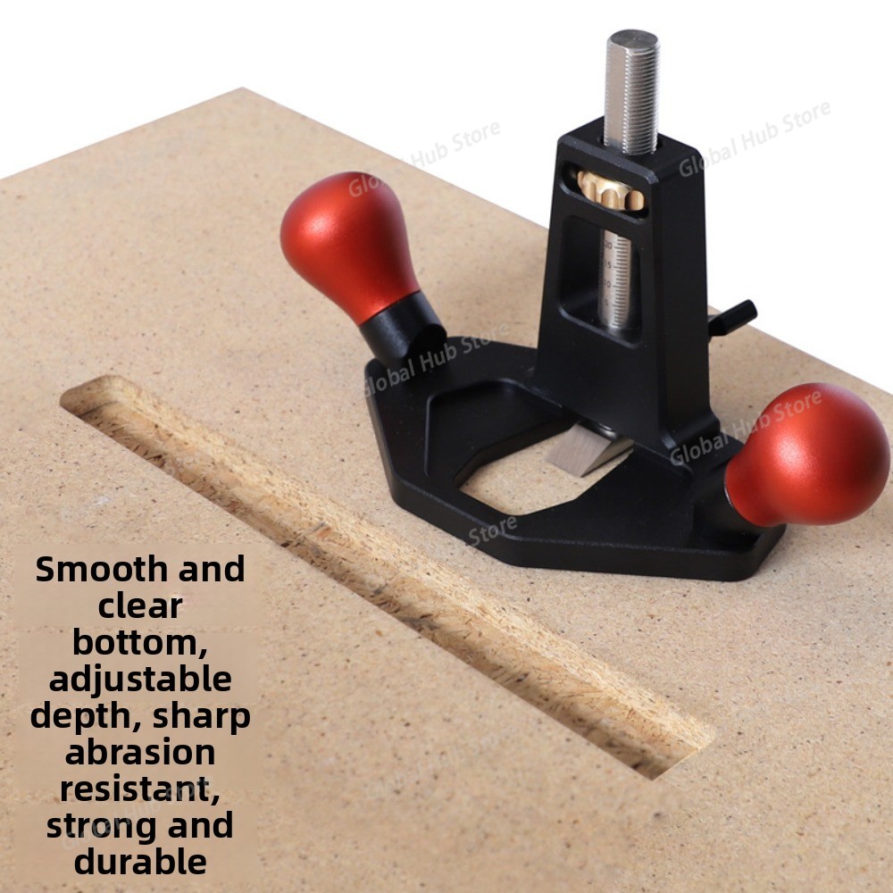 النجارة راوتر الطائرة التشذيب  - مراجعة Router Plane Hand وسعره
