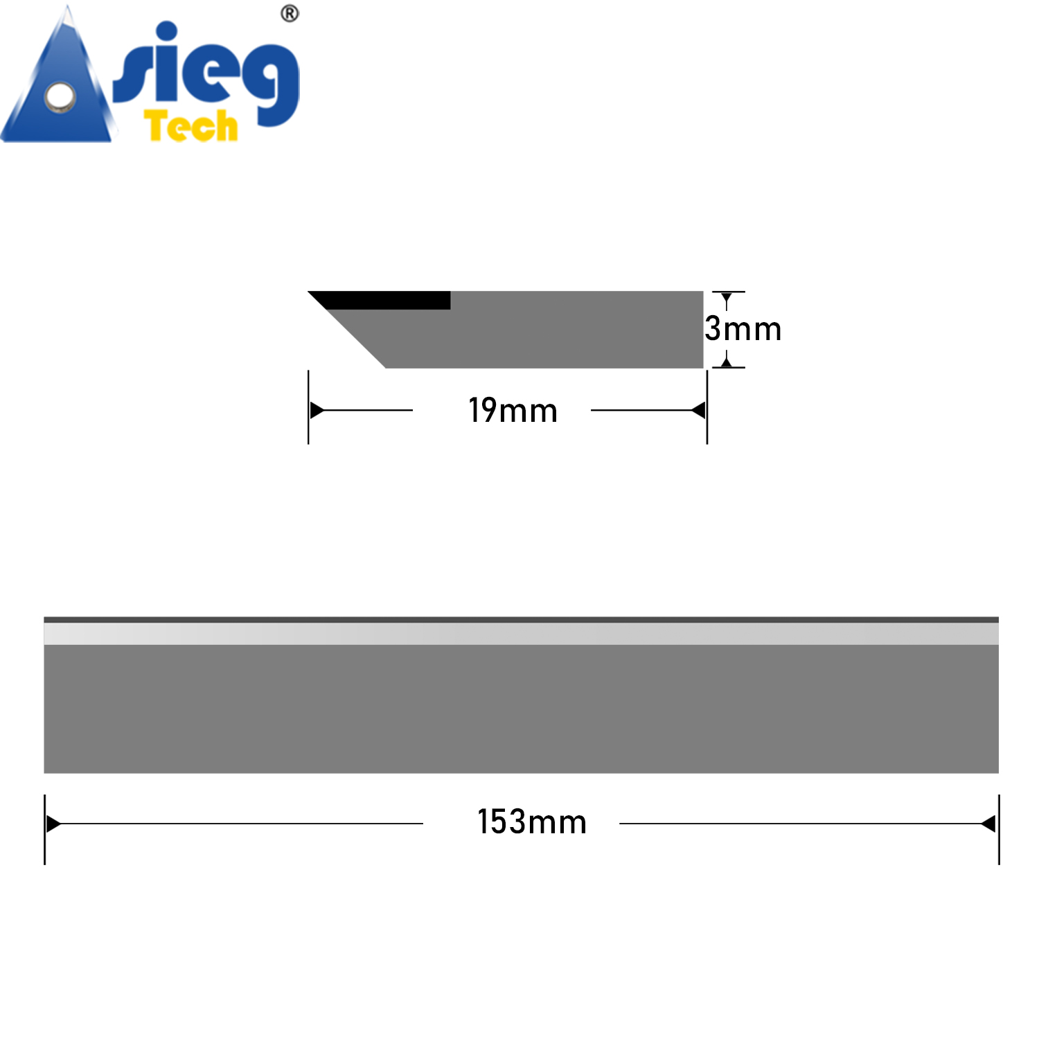 شفرات المسحاج 153 × 19 × 3 مم، - مراجعة Woodworking Jointer وسعره