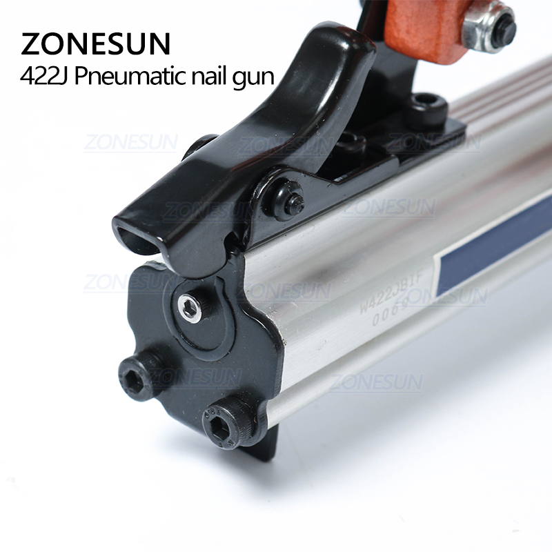 ZONESUN 422J Ga20 مسدس تدبيس ه - مراجعة Woodworking Nails وسعره