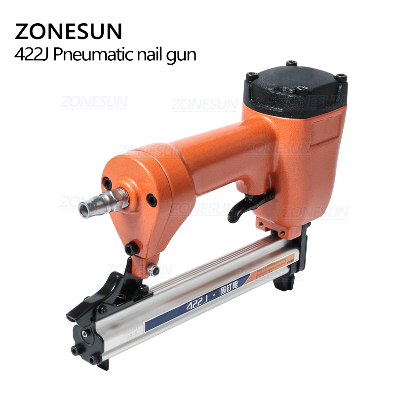 ZONESUN 422J Ga20 مسدس تدبيس ه - مراجعة Woodworking Nails وسعره