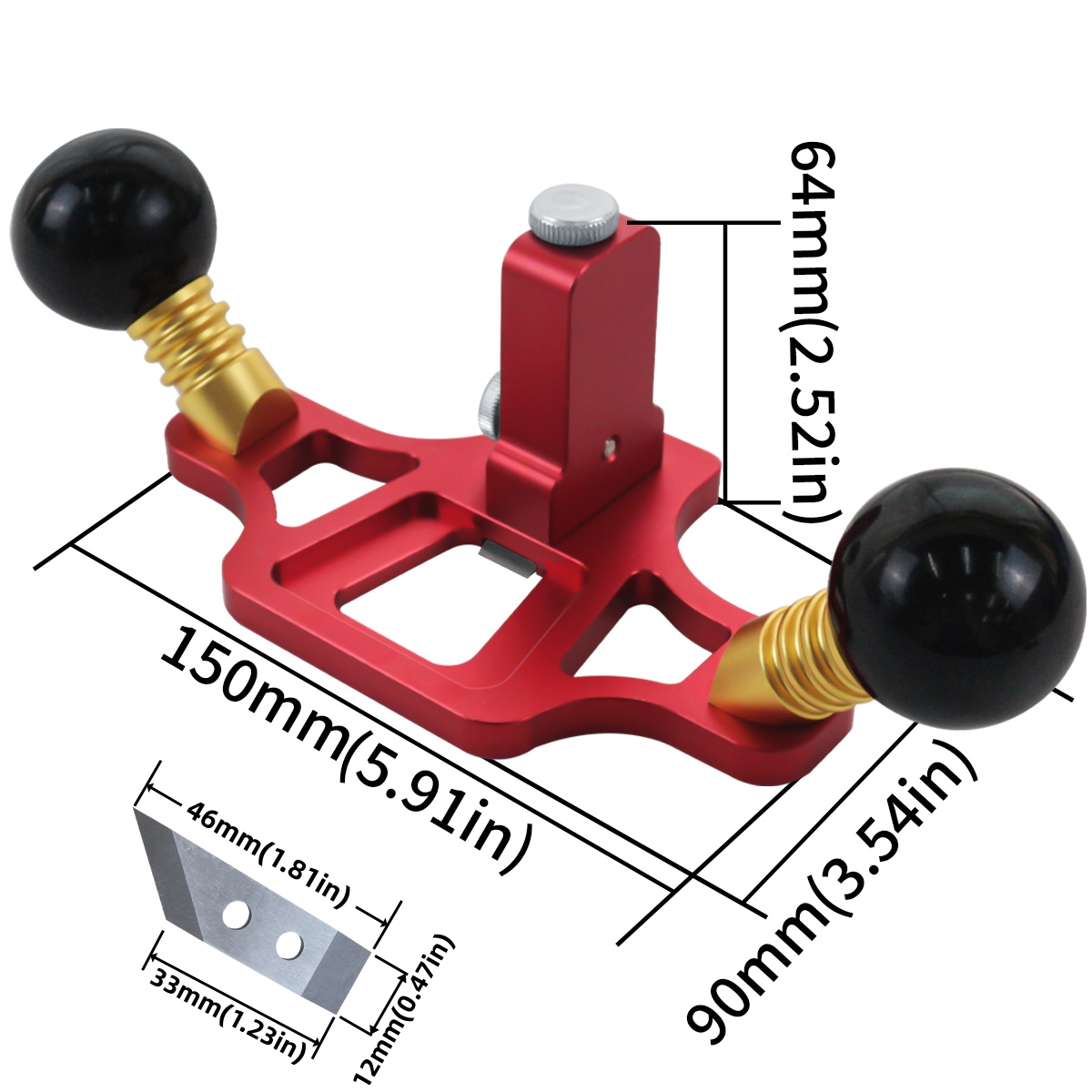 طائرة توجيه احترافية مع مقبض ت - مراجعة Router Plane Hand وسعره