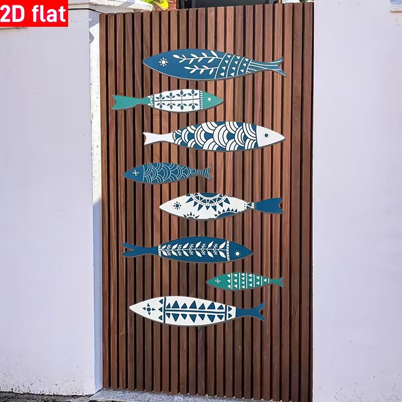 8 قطع ديكور حائط على شكل أسماك - مراجعة Xfasten Woodworking Double Sided Tape وسعره