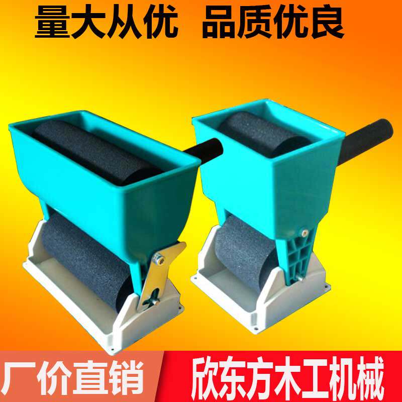 فرشاة لصق أسطوانية محمولة للأع - مراجعة Woodworking Glue Roller وسعره